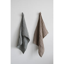 Load image into Gallery viewer, Woven Linen Striped Tea Towel
