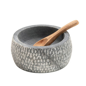 Granite Bowl w/ Spoon