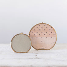 Load image into Gallery viewer, Round Brass Photo Frame
