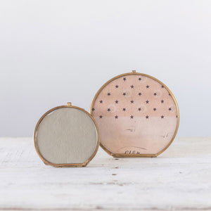Round Brass Photo Frame