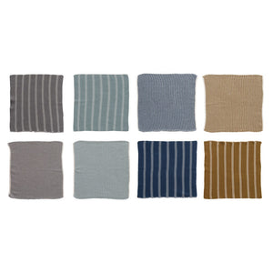 Square Cotton Knit Dish Cloths- Set of 2