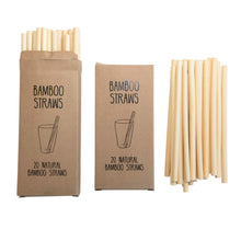 Load image into Gallery viewer, Bamboo Drinking Straws
