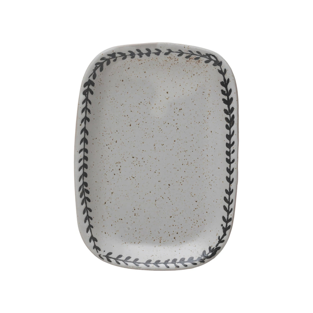 Pattern Edge Plate
