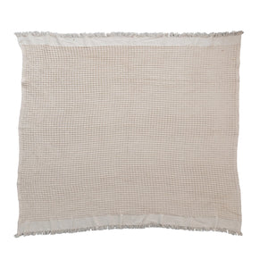 Waffle Weave Throw