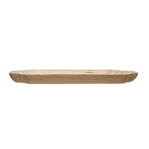 Natural Wood Tray