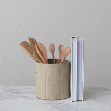 Load image into Gallery viewer, Beige Stoneware Crock
