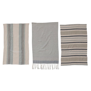 Striped Cotton Tea Towel