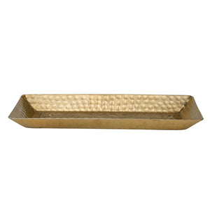 Stamped Gold Tray