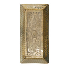Load image into Gallery viewer, Stamped Gold Tray

