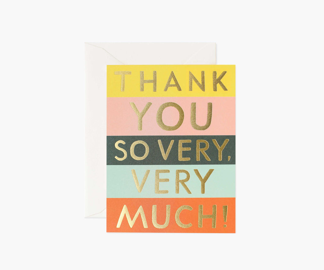 Color Block Card