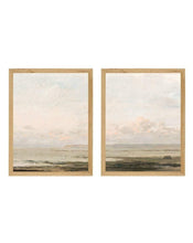 Load image into Gallery viewer, Soft Beach Landscape Set of 2
