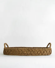 Load image into Gallery viewer, Woven Seagrass Oval Tray
