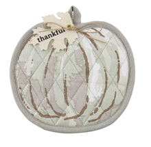 Load image into Gallery viewer, Pumpkin Pot Holder + Towel Set
