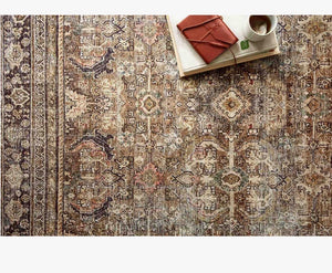 Layla Olive / Charcoal Rug
