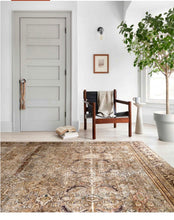 Load image into Gallery viewer, Layla Olive / Charcoal Rug
