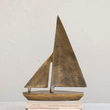 Load image into Gallery viewer, Brass Sail Boat
