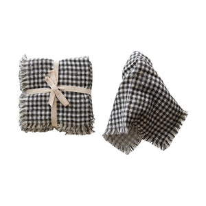 Gingham Napkin Set