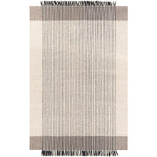 Load image into Gallery viewer, Reliance Rug // Black and Cream
