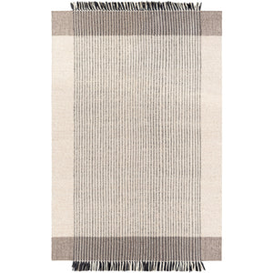 Reliance Rug // Black and Cream