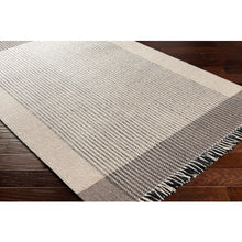 Load image into Gallery viewer, Reliance Rug // Black and Cream
