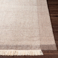 Load image into Gallery viewer, Reliance Rug // Beige and Charcoal
