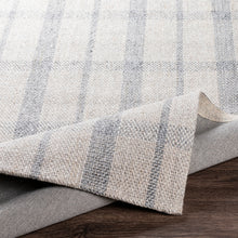 Load image into Gallery viewer, Tartan Rug // Oatmeal and Gray
