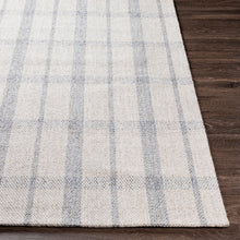 Load image into Gallery viewer, Tartan Rug // Oatmeal and Gray
