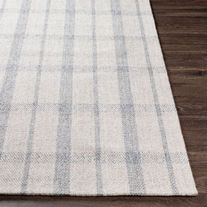 Tartan Rug // Oatmeal and Gray