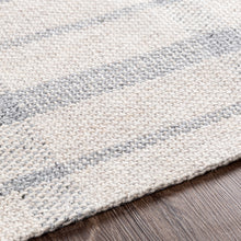 Load image into Gallery viewer, Tartan Rug // Oatmeal and Gray
