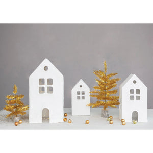 Paper Mache Houses